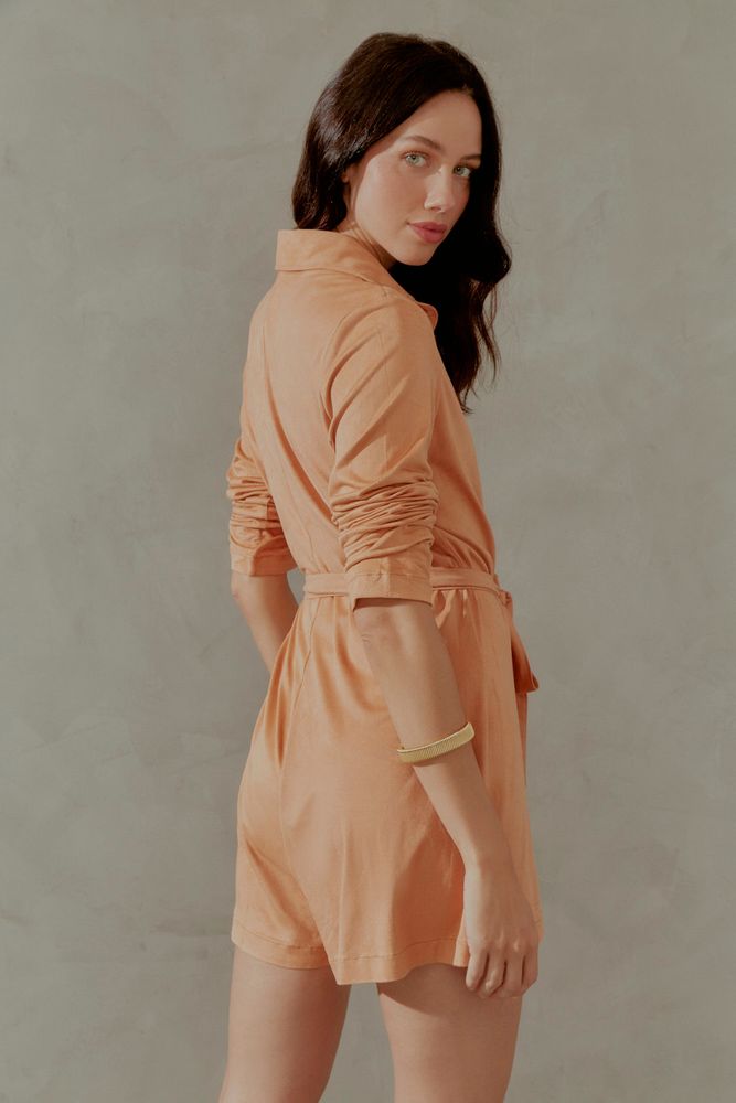 Macaquinho Malha Suede - 02038619 - Ohboy