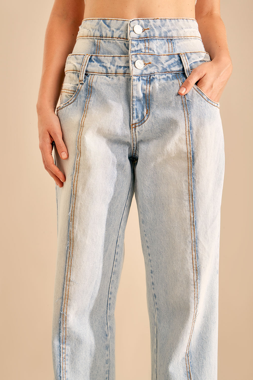 Calça Jeans Cós Duplo 02040532 Ohboy