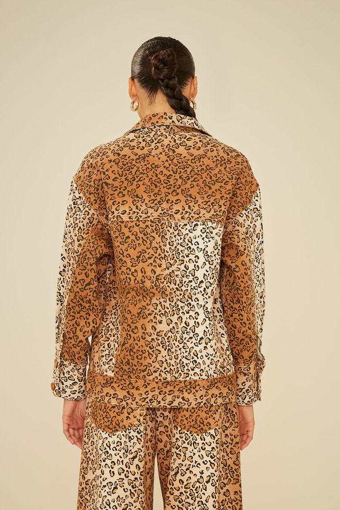 Jaqueta Sarja Estampa Love Once - 02042695 - Ohboy