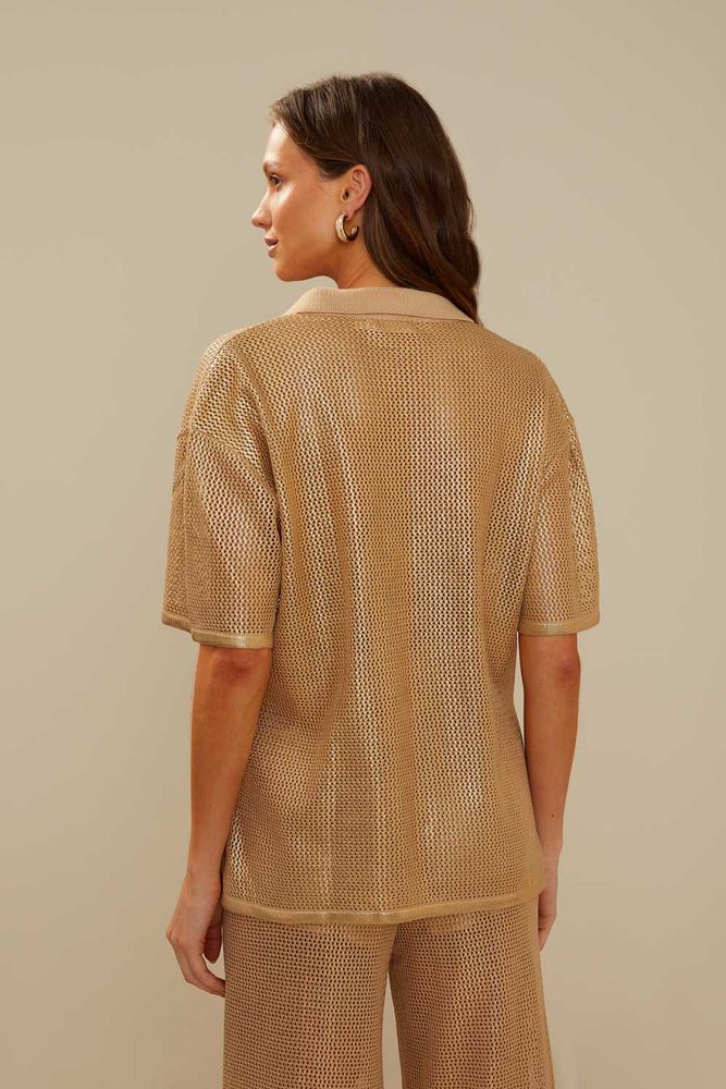 Camisa Tricot Over - 02041033 - Ohboy